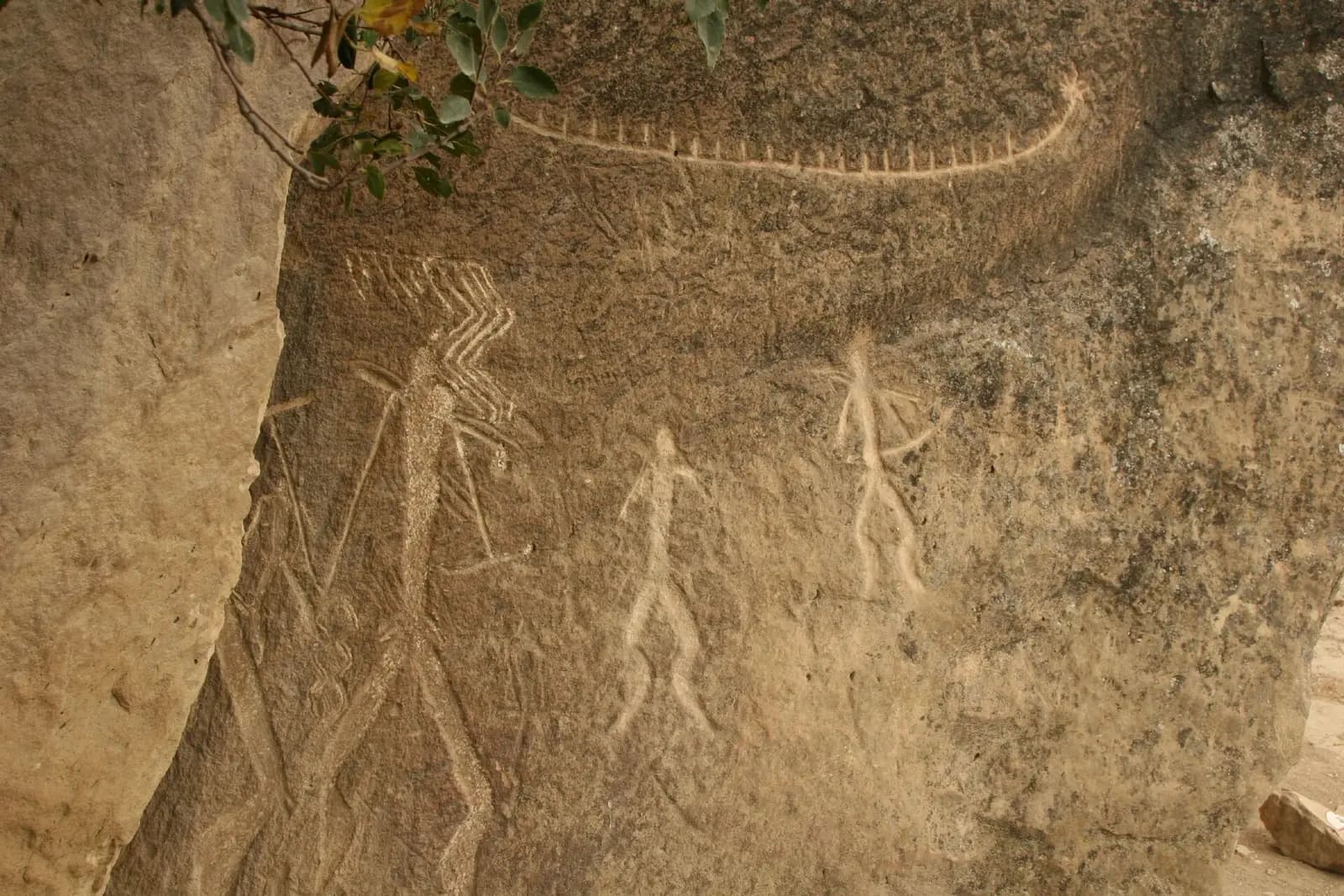 Gobustan'daki tarih öncesi kaya resimleri