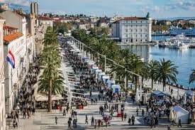 Hırvatistan – Split Riva ve Diocletianus Sarayı