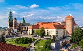 Krakow – Wawel Kalesi ve Vistül
