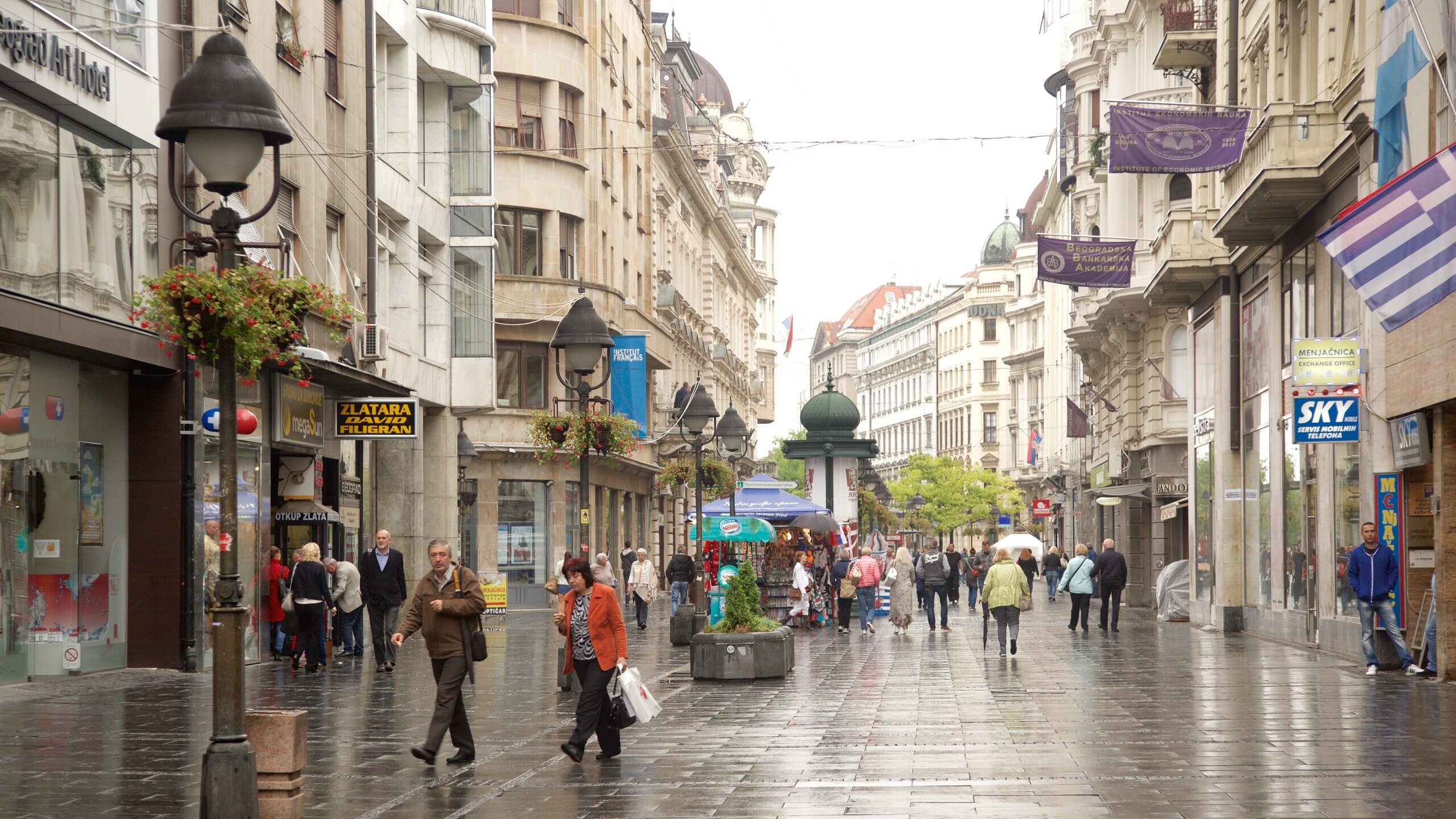 Belgrad – Knez Mihailova yaya caddesi