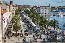 Hırvatistan – Split Riva ve Diocletianus Sarayı